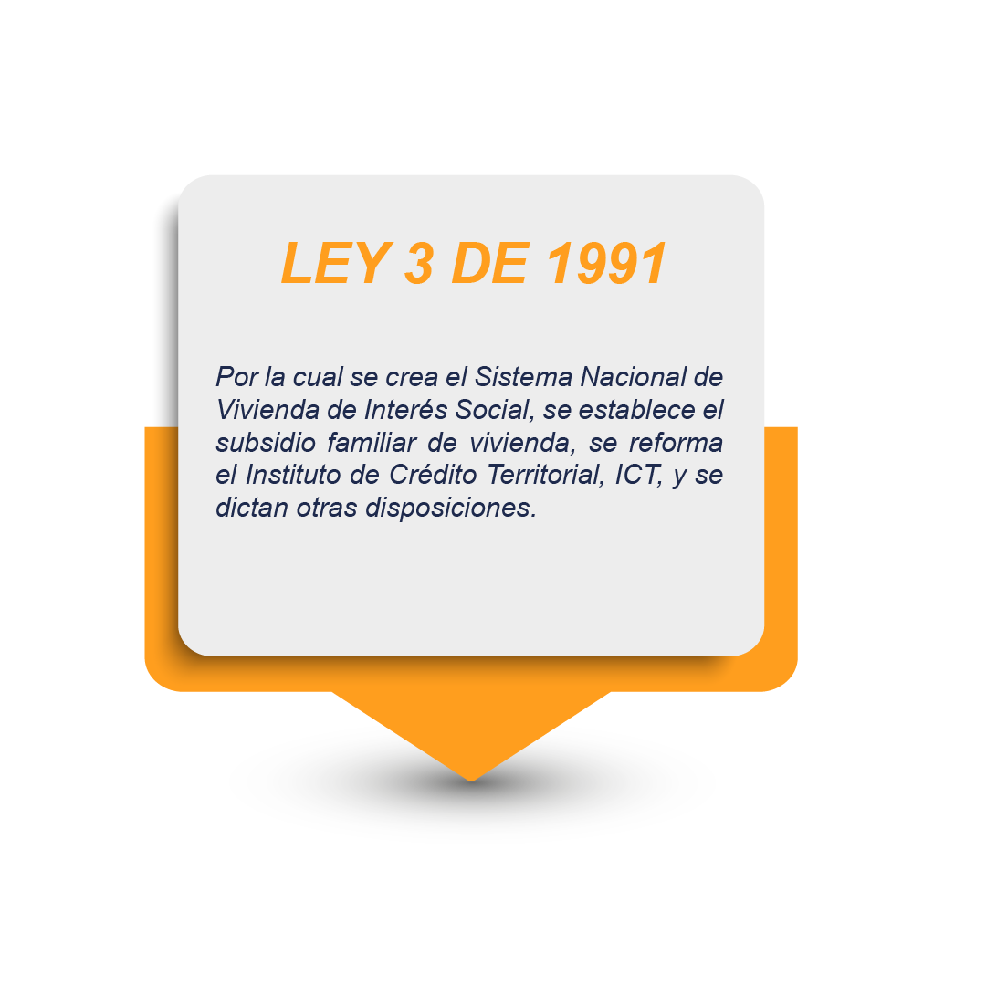 Ley 3 de 1991