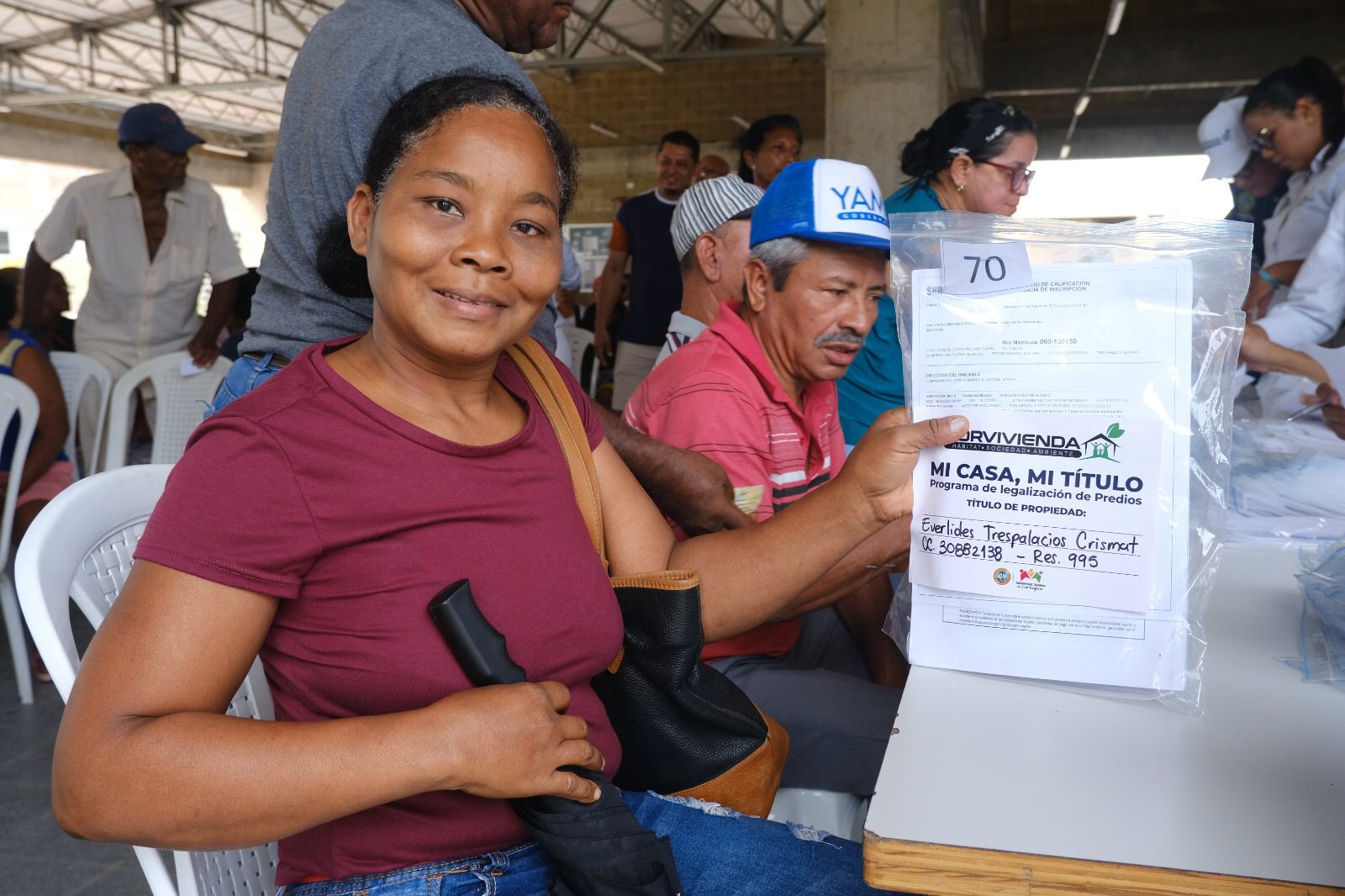 Alcalde William Dau entrega más de 100 viviendas a familias beneficiarias del proyecto Ciudadela de La Paz en Cartagena

