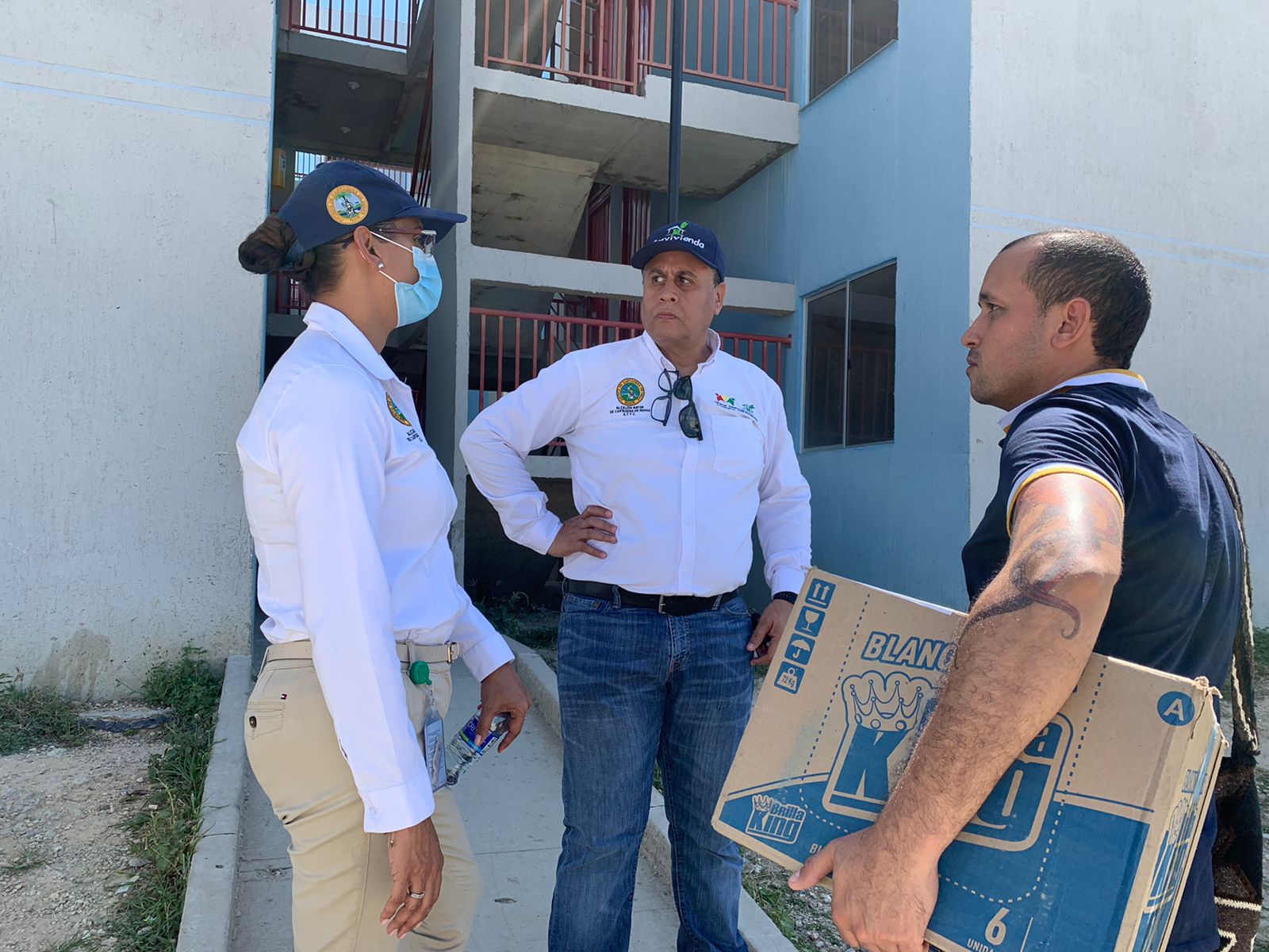 Corvivienda a través de su equipo Técnico y Social, realiza visita de revisión semanal en Ciudadela de La Paz