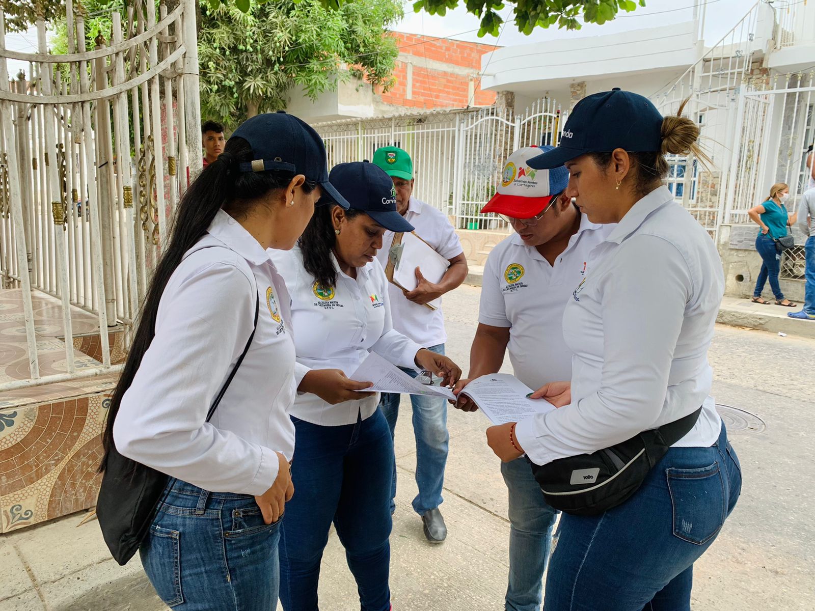 Corvivienda continúa realizando caracterizaciones en san José de Los Campanos, en el marco del programa 'Cambia Mi Casa'
